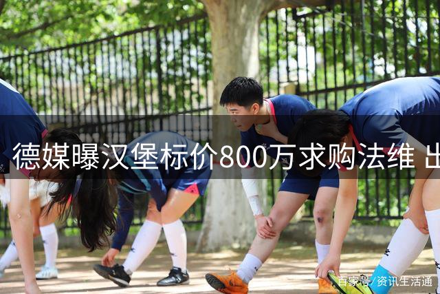 德媒曝汉堡标价800万求购法维 出售边锋回收700万资金